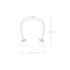 پنکه گردنی آویز شیائومی Qualitell مدل H1-Mini - تصویر 3