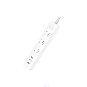 سه راهی برق USB دار شیائومی (سه ورودی – پلاگین چین) XMCXB01QM