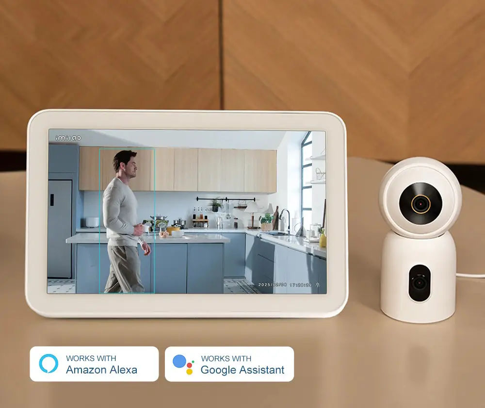 9 รองรับคำสั่งเสียง กล้องวงจรปิดภายใน IMILAB C30 Dual copy