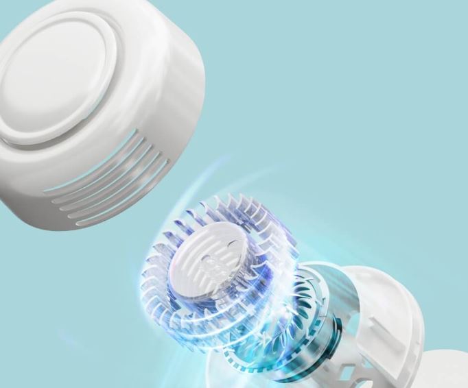 پنکه گردنی H5 شیائومی Qualitell مدل ZSM250619 4 Xiaomi Qualitell H5 Neck Fan Model ZSM250619