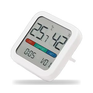 دماسنج و رطوبت سنج شیائومی MIIIW مدل S210 صفحه نمایش دیجیتال LCD پایه دار