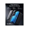 طراحی و ساختار پاوربانک انکر مدل 737 PowerCore 24K پشت سفید خالص