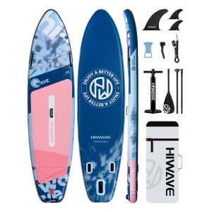 خانه 10 پدل برد های ویو HIWAVE مدل ENJOY Blue Pink
