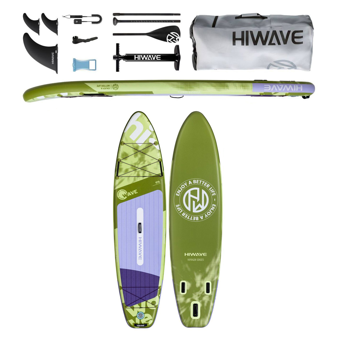 پدل برد HIWAVE های ویو مدل ENJOY Green Purple
