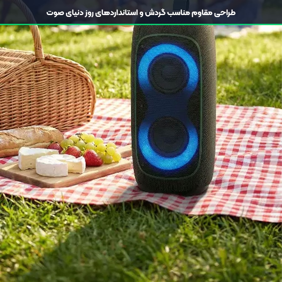 طراحی مقاوم مناسب گردش و استانداردهای روز در اسپیکر گرین لاین THUNDER 30