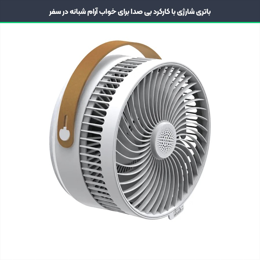 موتور بی صدا و پره های آیرودینامیک در پنکه تاشو گرین لاین