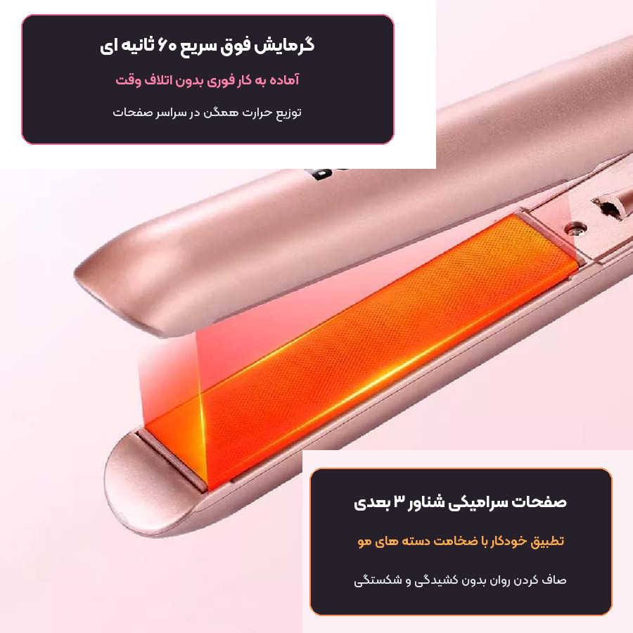 گرمایش سریع و صفحات شناور ۳ بعدی اتو مو بومیدی