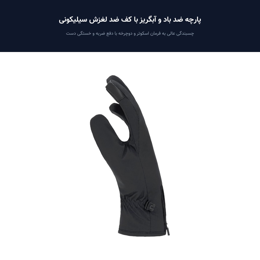 پارچه ضد باد و آبگریز با کف ضد لغزش سیلیکونی