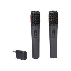 خانه 8 میکروفون بی سیم دو قلو جی بی ال JBL مدل PartyBox Wireless Mic