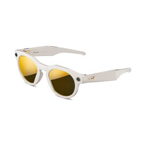 عکس اصلی عینک هوشمند اوکلی متا Oakley Meta مدل HSTN لنز طلایی پلاریزه 00W8002