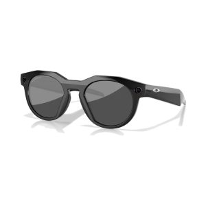 عکس اصلی عینک هوشمند اوکلی متا Oakley Meta مدل HSTN لنز مشکی پلاریزه 00W8002