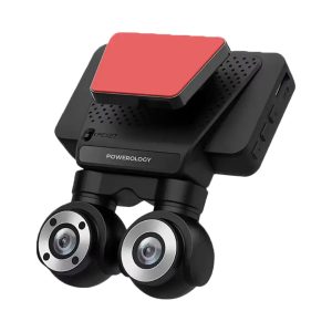 دوربین ثبت وقایع پاورولوژی مدل Dual Lens P4KCAM108 فورکی مشکی