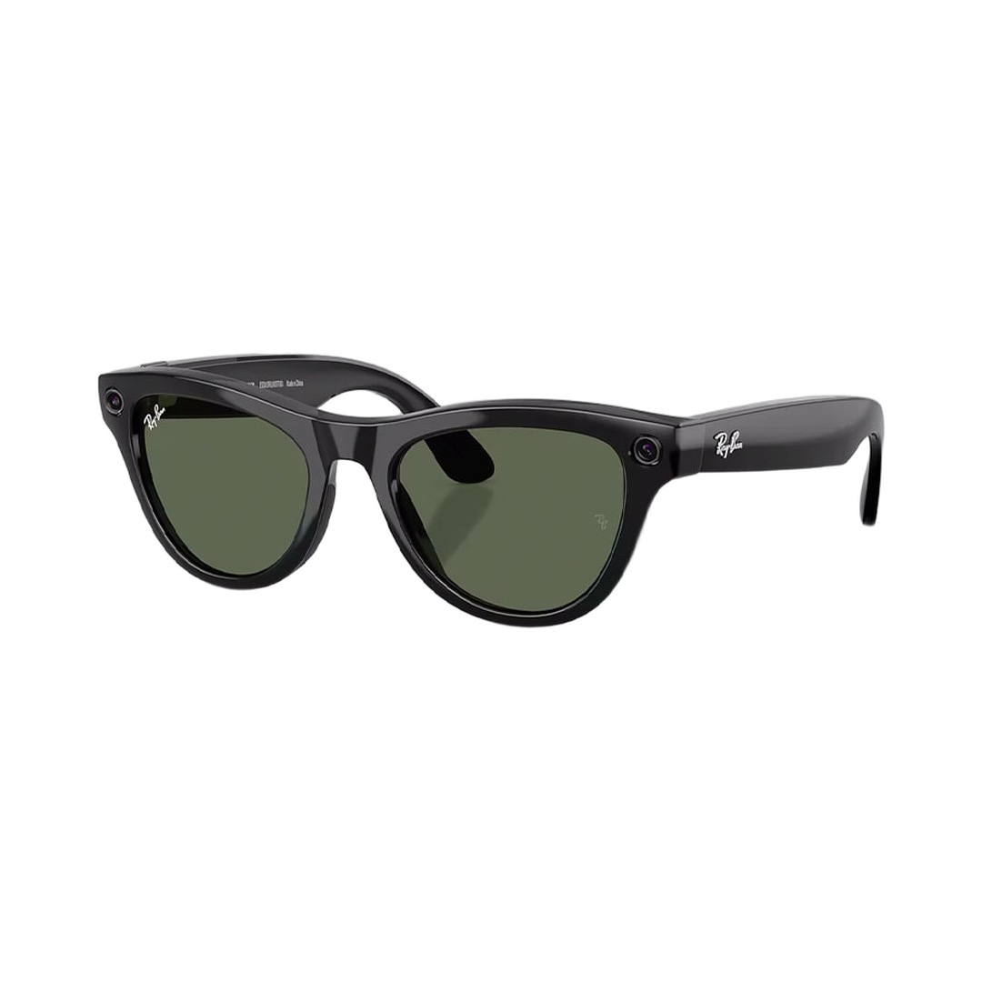 عینک هوشمند ری بن متا Ray-Ban Meta مدل Skyler لنز سبز G15 نسل دوم RW4014
