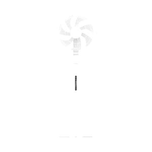 عکس اصلی پنکه ایستاده هوشمند شیائومی Mijia مدل Smart Standing Fan Pro Slim BPLDS12DM