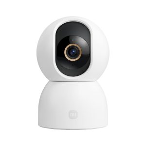 دوربین مداربسته شیائومی Xiaomi مدل Smart Camera 4C 3.5K MBC14 لنز طلایی روی پس زمینه سفید خالص