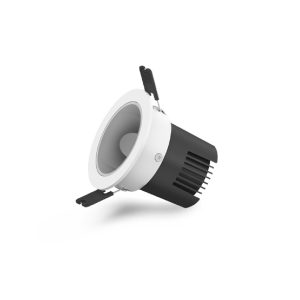 چراغ سقفی هوشمند یلایت Yeelight مدل Downlight M2 T2 YLYSD-0061 زاویه سه بعدی روی پس زمینه سفید خالص