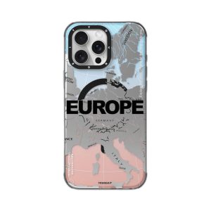 قاب محافظ مگ سیف آیفون ۱۶ پرو یانگ کیت YoungKit مدل طرح Europe